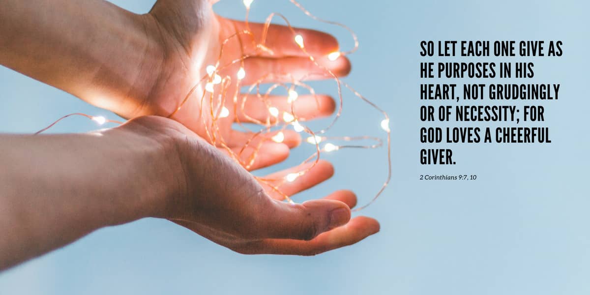 The Cheerful Giver